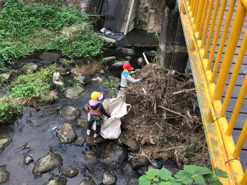 嘉市11處排水河面 去年清出129公噸垃圾
