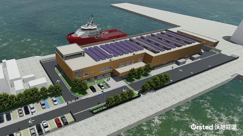 沃旭與台中港簽20年租約 後年起作離岸風場維運中心_空壓機